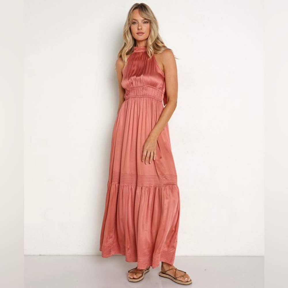 🆕Cleobella Margot Ankle Dress Rose Sz M